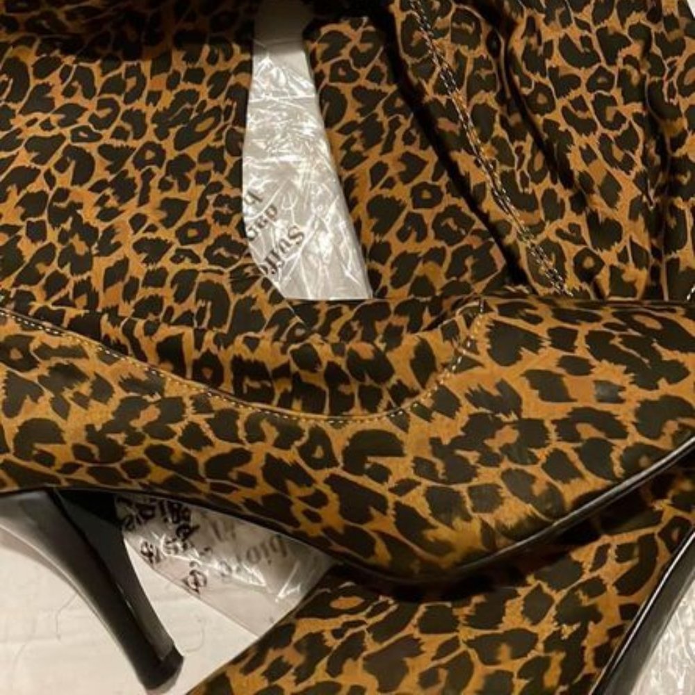 Cheetah Boot w/Heel